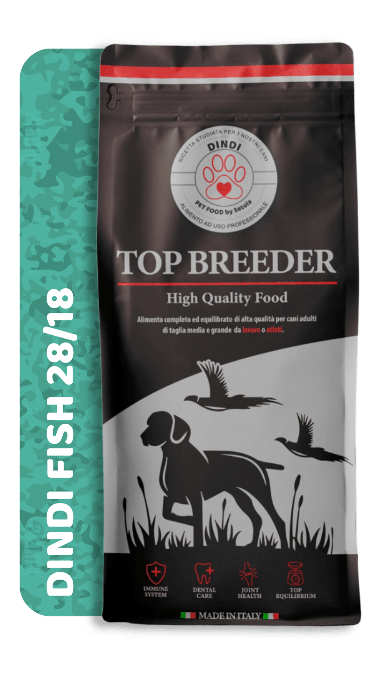 Dindi Fish 28-18 DINDI pet food by setola