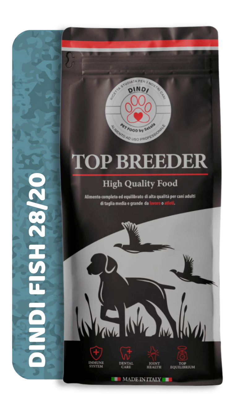 Dindi Fish 28-20 DINDI pet food by setola