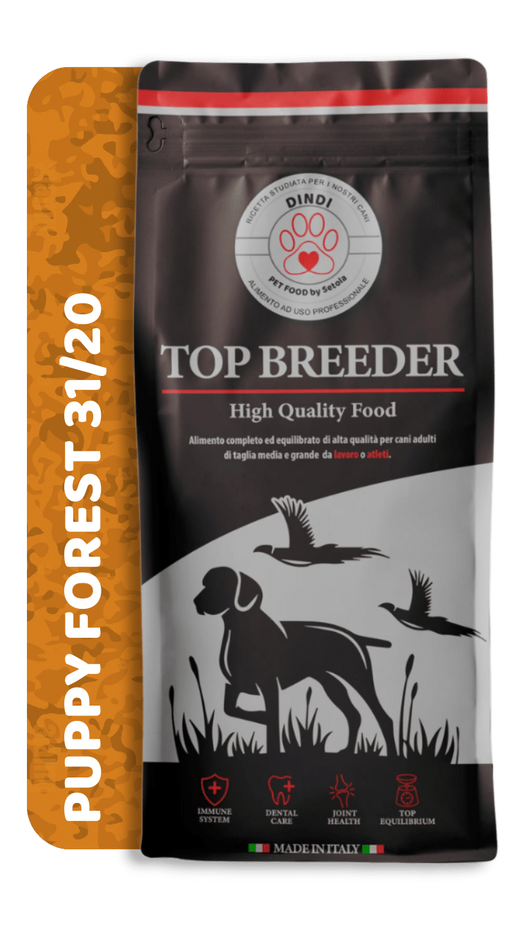 Puppy Forest 31-20 DINDI pet food by setola