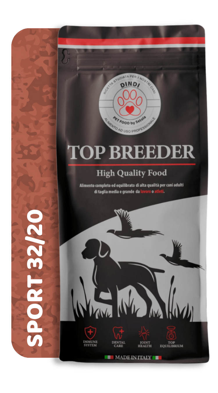 Sport 32-20 DINDI pet food by setola
