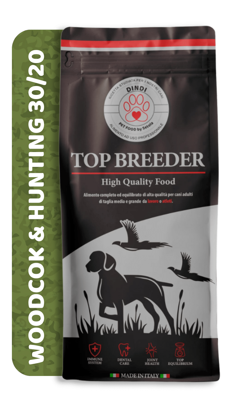 Woodcock & Hunting 30-20 DINDI pet food by setola